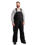 Berne Apparel NB834 Icecap Insulated Bib Overall in Black