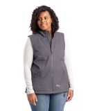 Berne Apparel WVS303 Women's Highland Soft Shell V in Grey