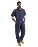 Berne Apparel P700 Axle Short Sleeve Coverall in Navy
