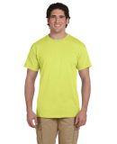 Fruit of the loom 3930R 3931 Adult Heavy Cotton HD in Neon yellow