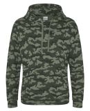 AWDis JHA014 Camo Hoodie in Green camo