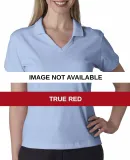 337 Jerzees Ladies' 50/50 Jersey Polo with SpotShi True Red