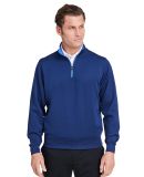 Fairway & Greene C11512 Caves Quarter-Zip Tech Pul in Marine