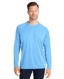 HUK  H12L009 LoPro Pursuit Long Sleeve T-Shirt in Marolina blue