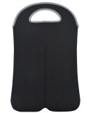 OAD Bags OAD020 Insulated Neoprene Double Wine Tot in Black