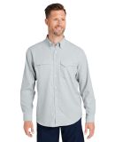 HUK  H150172 Tide Point Long Sleeve Shirt in Harbor mist