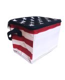 OAD Bags OAD5051 Americana Cooler in Red/ white/ blue