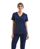 Onna NN310 Women's Invincible V-Neck Stretch Scrub in Navy