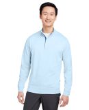 Swannies SWM500 McKinnon Quarter-Zip Pullover in Sky