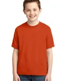 29B Jerzees Youth Heavyweight 50/50 Blend T-Shirt in Burnt orange