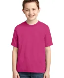 29B Jerzees Youth Heavyweight 50/50 Blend T-Shirt in Cyber pink