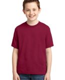 29B Jerzees Youth Heavyweight 50/50 Blend T-Shirt in Cardinal