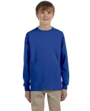 29BL Jerzees Youth Long-Sleeve Heavyweight 50/50 B in Royal