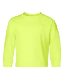 29BL Jerzees Youth Long-Sleeve Heavyweight 50/50 B in Safety green