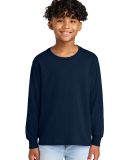 29BL Jerzees Youth Long-Sleeve Heavyweight 50/50 B in J. navy