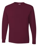 29LS Jerzees Adult Long-Sleeve Heavyweight 50/50 B Maroon