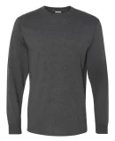 29LS Jerzees Adult Long-Sleeve Heavyweight 50/50 B Black Heather