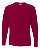 29LS Jerzees Adult Long-Sleeve Heavyweight 50/50 B in Cardinal