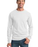 29LS Jerzees Adult Long-Sleeve Heavyweight 50/50 B in White