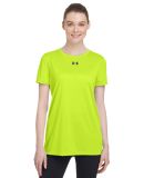 Under Armour 1376847 Women's Team Tech™ T-Shirt in High-vis yellow/ black