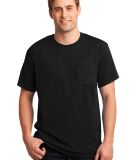 29MP Jerzees Adult Heavyweight 50/50 Blend T-Shirt in Black