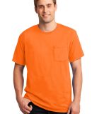 29MP Jerzees Adult Heavyweight 50/50 Blend T-Shirt in Safety orange