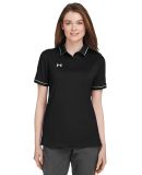Under Armour 1376905 Women's Tipped Teams Performa in Black/ white_001
