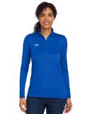 Under Armour 1376862 Women's Team Tech™ Half-Zip in Royal/ white_400
