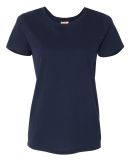 5680 Hanes® Ladies' Heavyweight T-Shirt in Navy