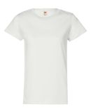 5680 Hanes® Ladies' Heavyweight T-Shirt in White