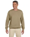 4662 Jerzees Adult Super Sweats® Crewneck Sweatsh in Khaki