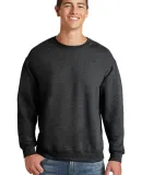 4662 Jerzees Adult Super Sweats® Crewneck Sweatsh in Black heather