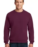 4662 Jerzees Adult Super Sweats® Crewneck Sweatsh in Maroon