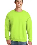 4662 Jerzees Adult Super Sweats® Crewneck Sweatsh in Safety green