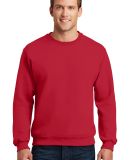 4662 Jerzees Adult Super Sweats® Crewneck Sweatsh in True red
