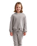 TriDri TD85B Youth Maria Hooded Sweatshirt in Heather grey
