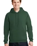 4997 Jerzees Adult Super Sweats® Hooded Pullover  in Forest green