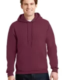 4997 Jerzees Adult Super Sweats® Hooded Pullover  in Maroon