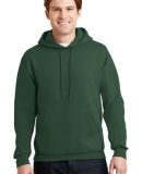 4997 Jerzees Adult Super Sweats® Hooded Pullover  in Forest green