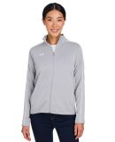 Under Armour 1383272 Women's Command Full-Zip in Mod gry/ wh_011