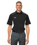 Under Armour 1383263 Title Polo 2.0 in Black/ white_001