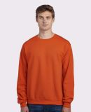 Jerzees 562 Adult NuBlend Crewneck Sweatshirt in Burnt orange