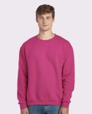 Jerzees 562 Adult NuBlend Crewneck Sweatshirt in Cyber pink