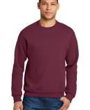 Jerzees 562 Adult NuBlend Crewneck Sweatshirt in Maroon