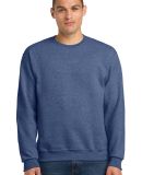 Jerzees 562 Adult NuBlend Crewneck Sweatshirt in Vintage heather blue