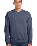 Jerzees 562 Adult NuBlend Crewneck Sweatshirt in Vintage heather navy