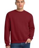 Jerzees 562 Adult NuBlend Crewneck Sweatshirt in Cardinal