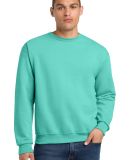 Jerzees 562 Adult NuBlend Crewneck Sweatshirt in Cool mint