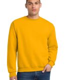 Jerzees 562 Adult NuBlend Crewneck Sweatshirt in Gold