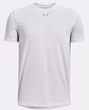 Under Armour 1377487 Youth Tech™ Team T-Shirt in Wht/ md gry _100